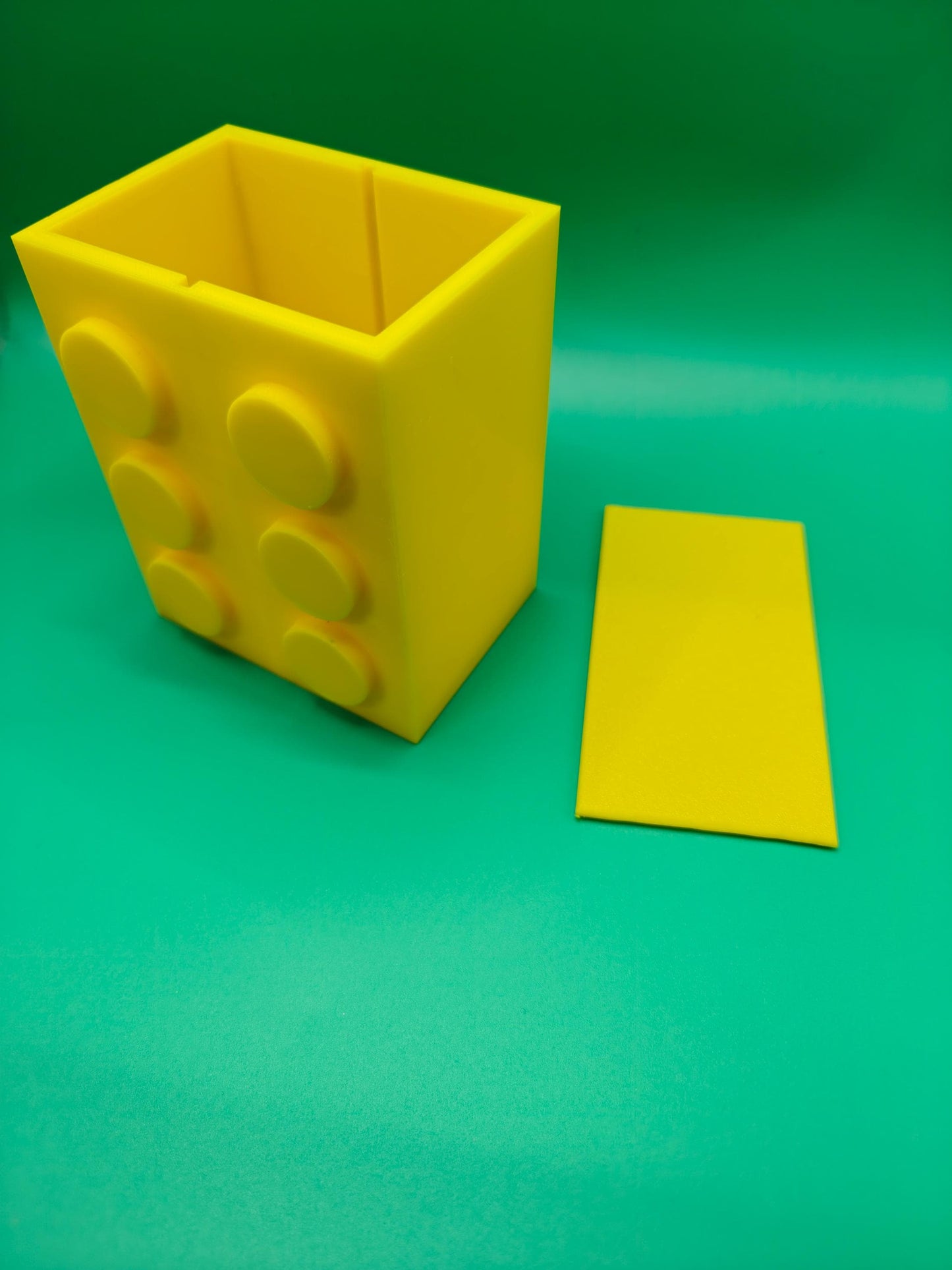 Building Block Pencil Holder – Dual Compartment Desk Organizer and Toothbrush Cup - product image 10