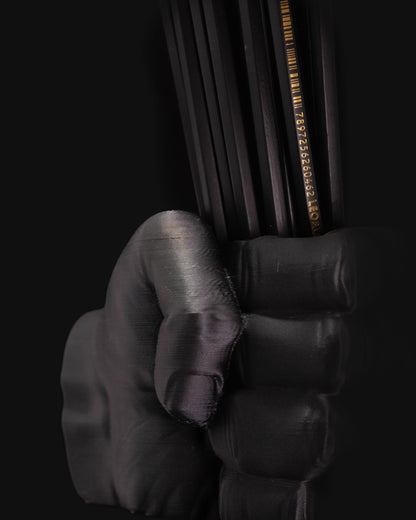 3D Printed Fist Pen Holder | Unique Desk Organizer, Gift