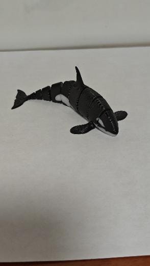 3D Printed Pocket Pet Fidget Toy: Collectible Desk Animal
