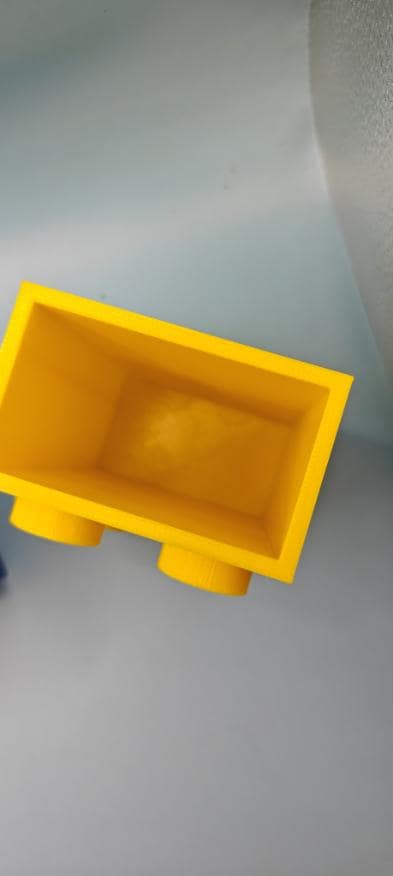 Building Block Brick Pencil Holder, Fun Desk Organizer, Gift for Kids & Adults