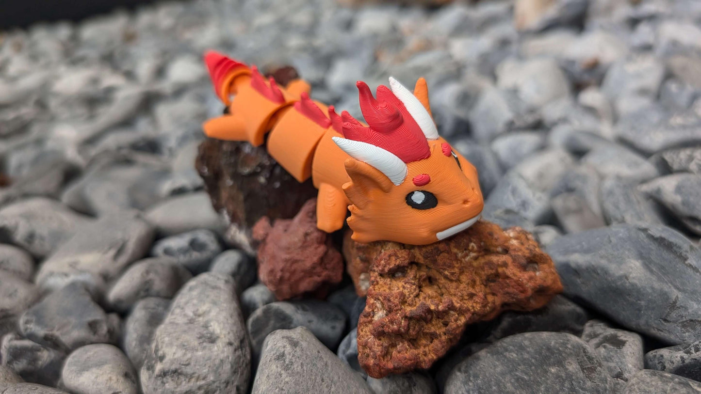 3D Printed Pocket Pet Fidget Toy: Collectible Desk Animal