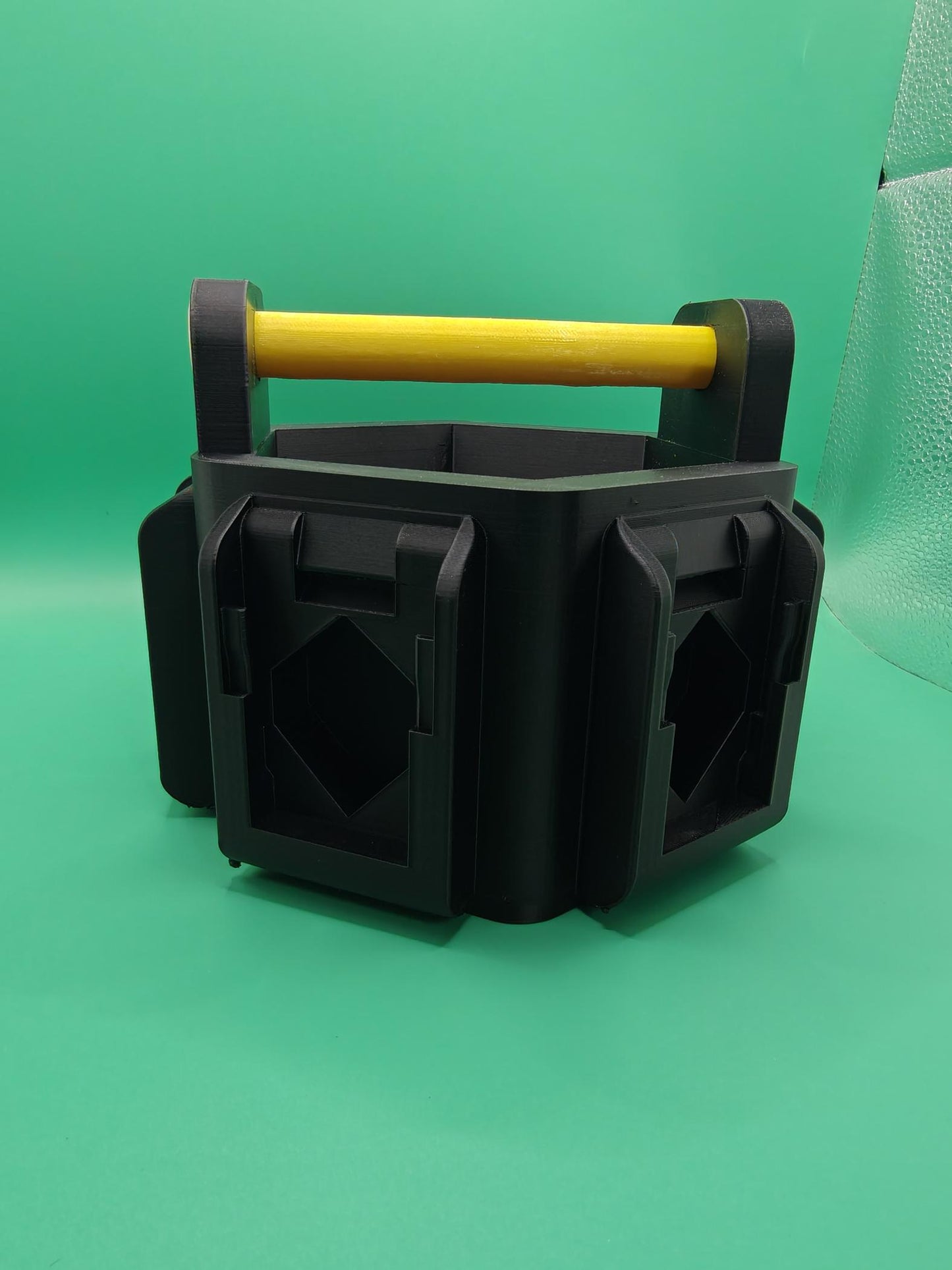 DeWalt 20V/60V Battery Organizer | PETG Tool Caddy, 6-Battery Capacity