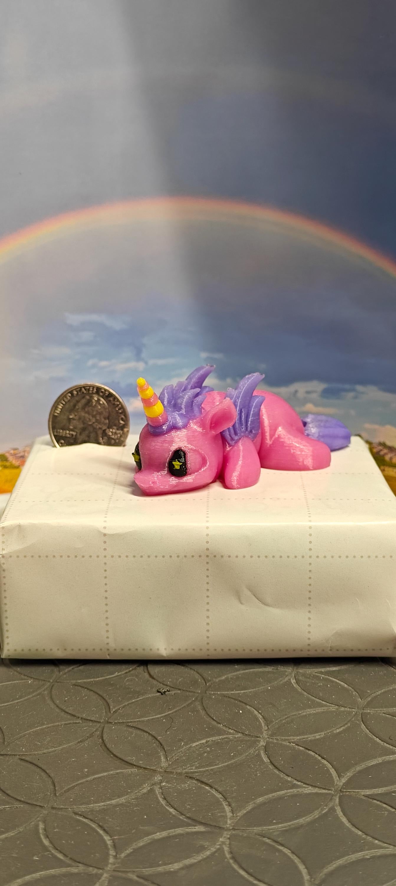 3D Printed Pocket Pet Fidget Toy: Collectible Desk Animal