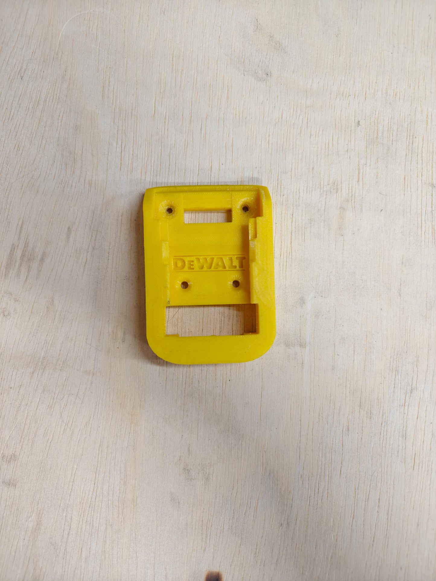 DeWalt FLEXVOLT Battery Mount | 20V/60V PETG Wall Rack