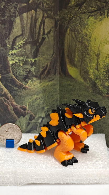 3D Printed Pocket Pet Fidget Toy: Collectible Desk Animal