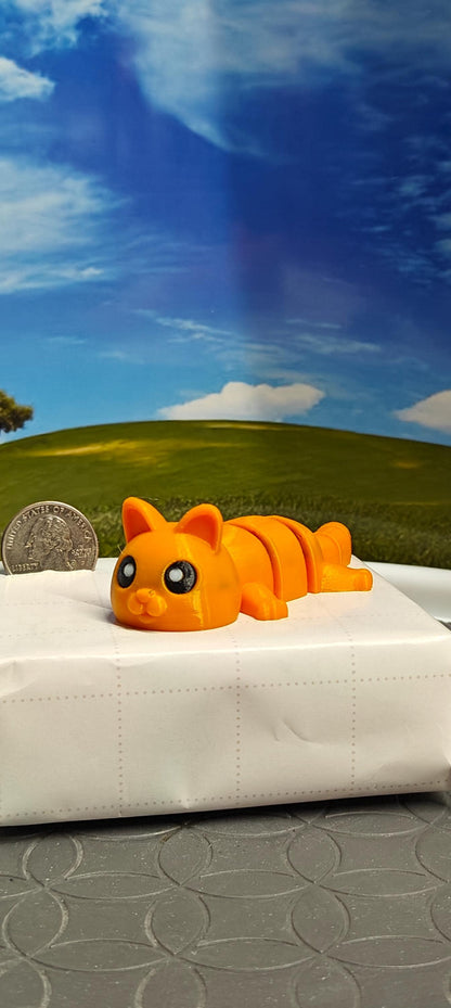 3D Printed Pocket Pet Fidget Toy: Collectible Desk Animal