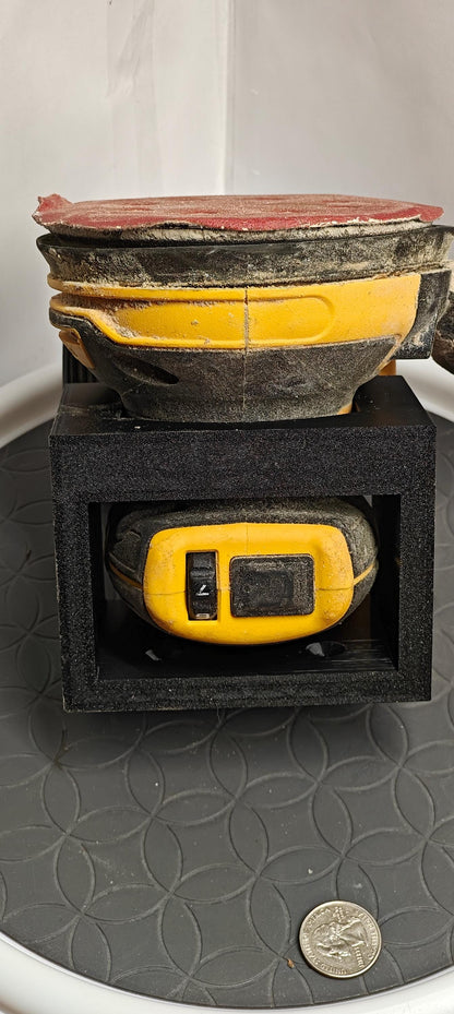 Wall-Mount Holder for Cordless Orbital Sander – Secure Storage for DeWalt 20V/60V Power Tools