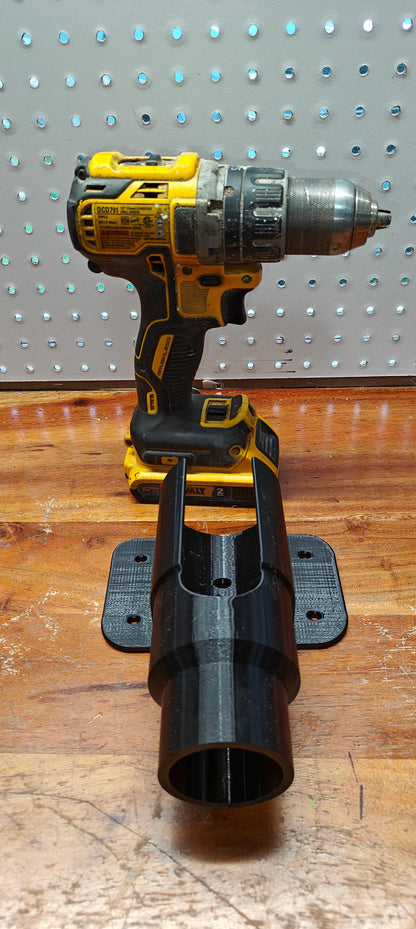 Drill & Impact Driver Wall Mount Compatible with DeWalt DCF809 and DCD791 – 20V Tool Holder - product image 1
