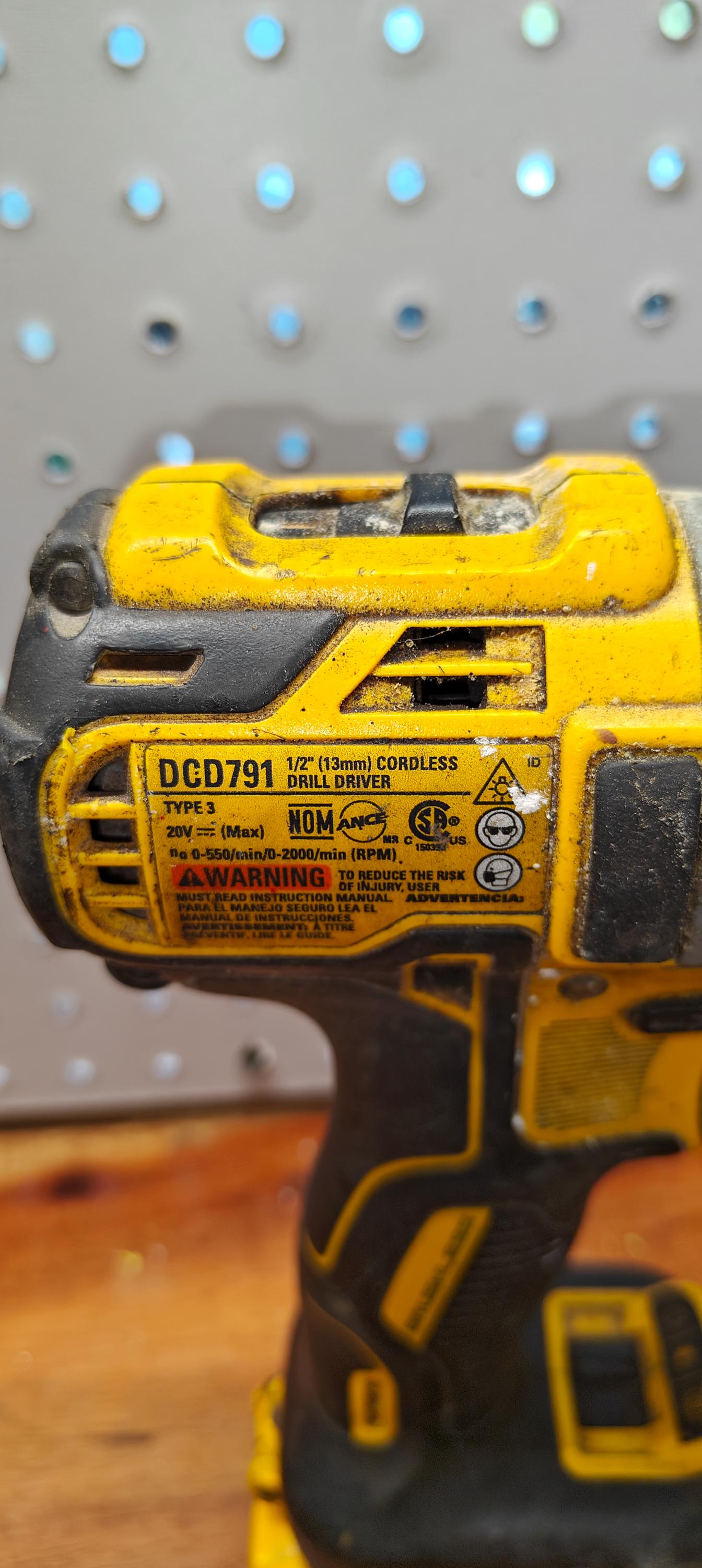 Drill & Impact Driver Wall Mount Compatible with DeWalt DCF809 and DCD791 – 20V Tool Holder - product image 9