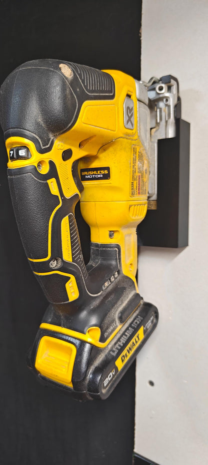 Wall-Mount Holder for 20V/60V Cordless Jigsaw – Secure Tool Organizer and Storage Solution