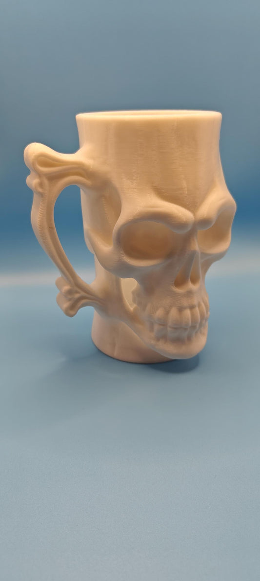 3D Printed Can Holder Mug: Creepy Skulls, Aliens & Horror Designs
