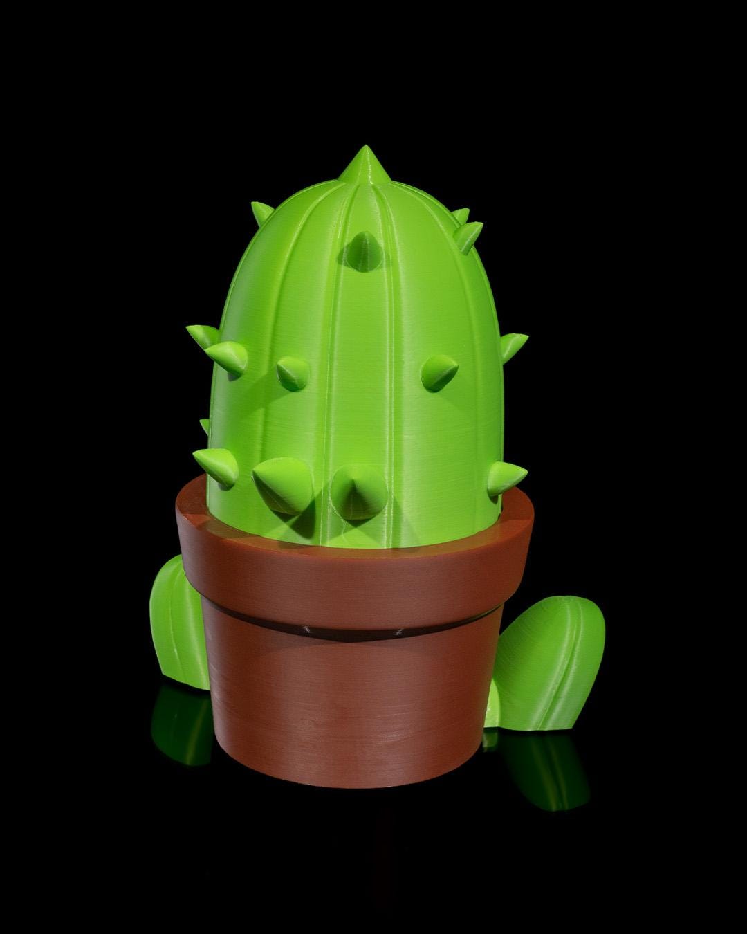 Kawaii Cactus Headphone Stand – 3D Printed Anime Desk Decor - product image 9