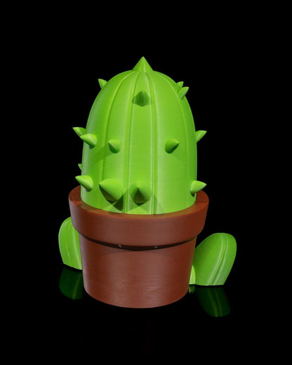 Kawaii Cactus Headphone Stand – 3D Printed Anime Desk Decor - product image 9