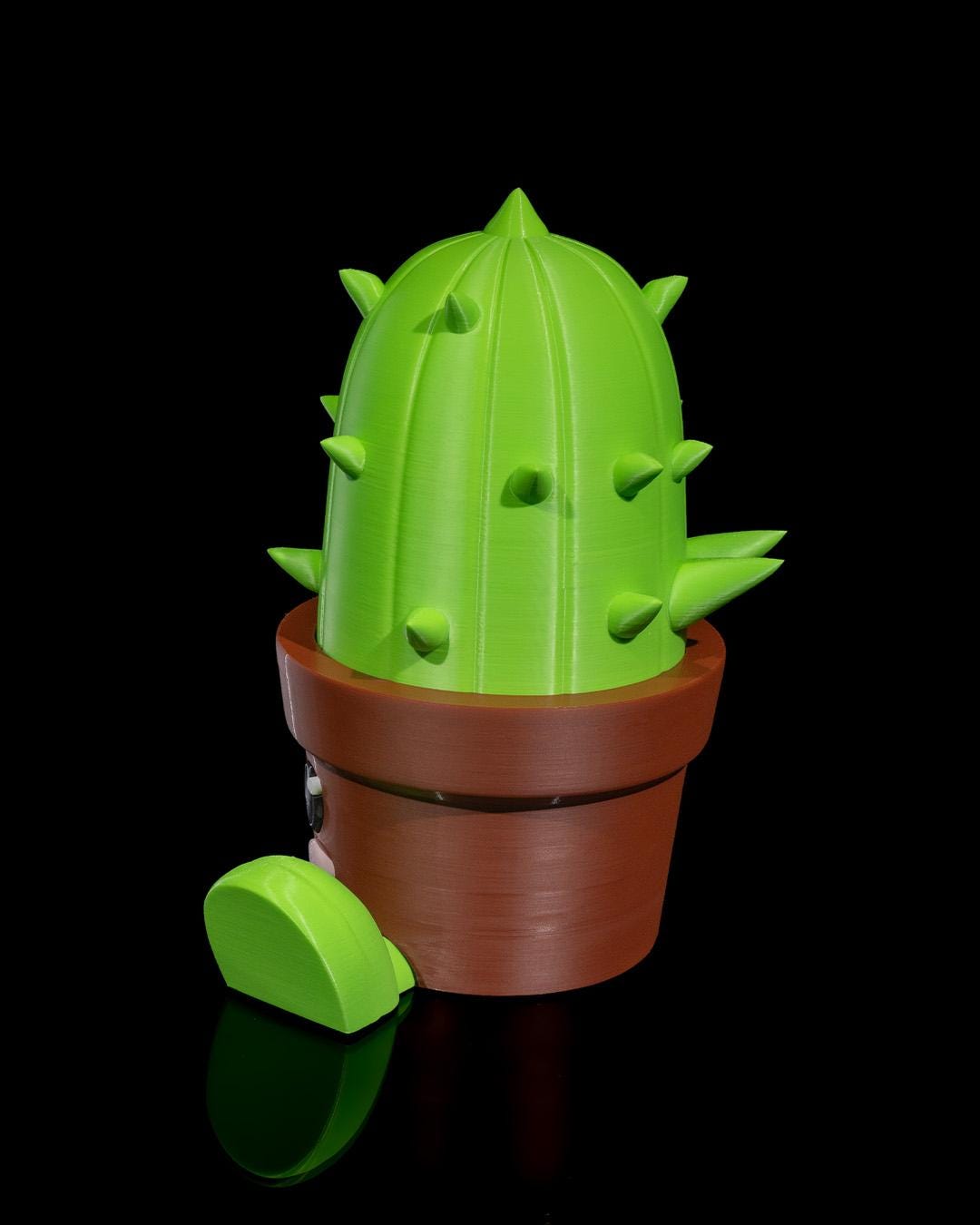 Kawaii Cactus Headphone Stand – 3D Printed Anime Desk Decor - product image 8
