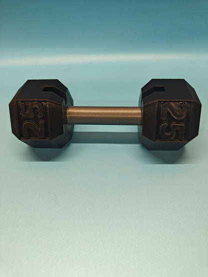 Dumbbell Business Card Holder – 3D Printed Gym Desk Organizer - product image 3