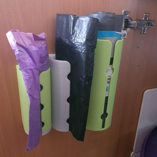 3D Printed Trash Bag Dispenser | Wall & Cabinet Mount Organizer - product image 2