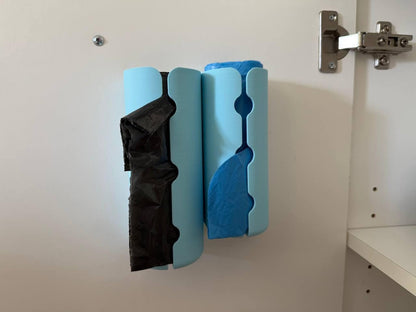 3D Printed Trash Bag Dispenser | Wall & Cabinet Mount Organizer