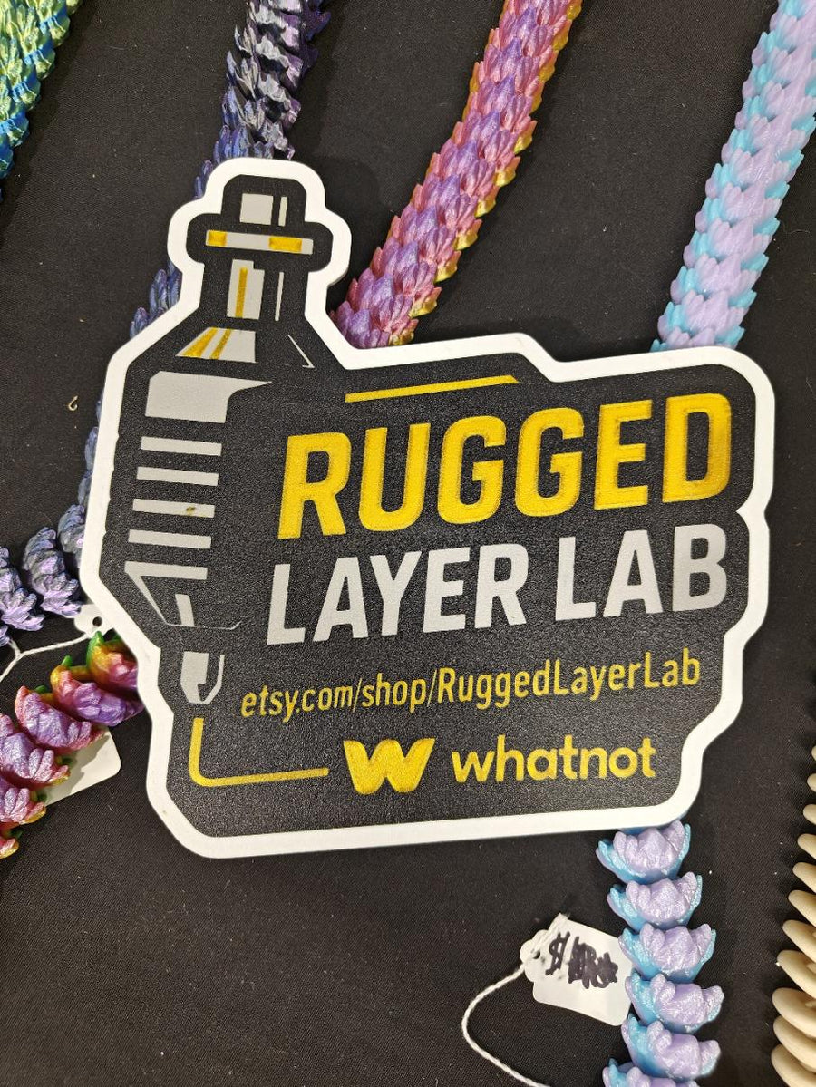 Custom 3D Printed Logo Sign