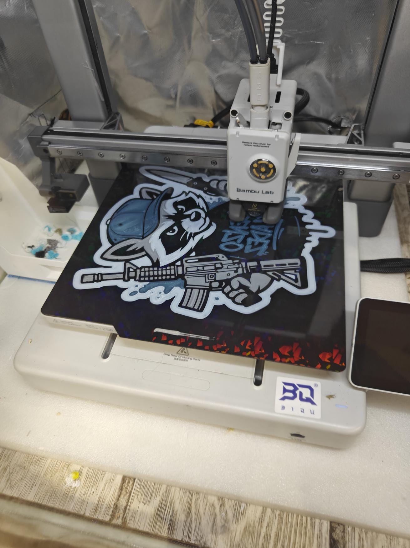Custom 3D Printed Logo Sign
