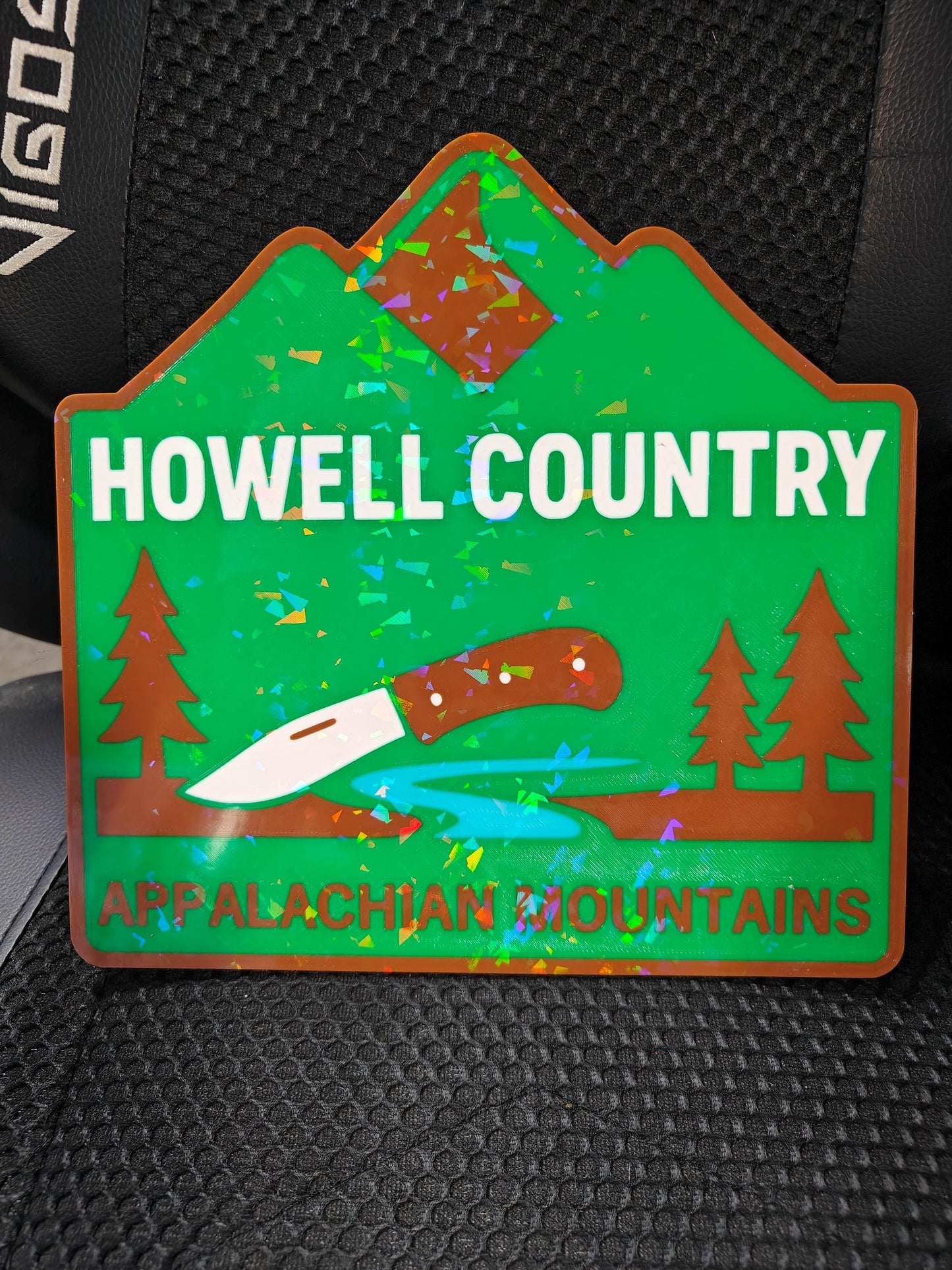 Custom 3D Printed Logo Sign