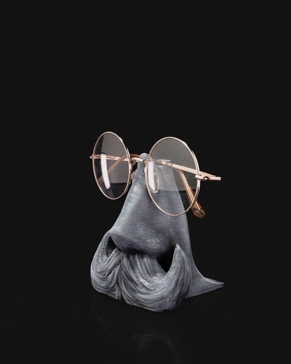 Funny Mustache Eyeglass Holder | 3D Printed Nose Stand - product image 4