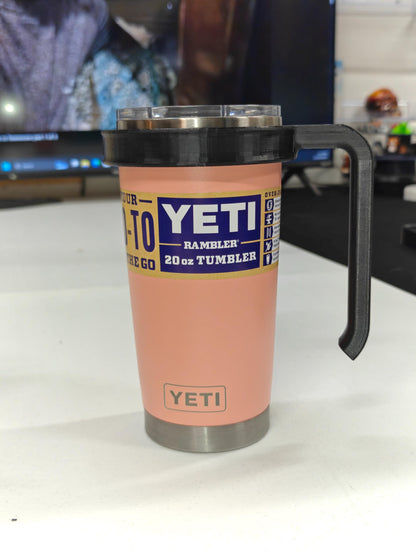 20oz Tumbler Handle | 3D Printed Grip for YETI Rambler