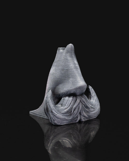 Funny Mustache Eyeglass Holder | 3D Printed Nose Stand