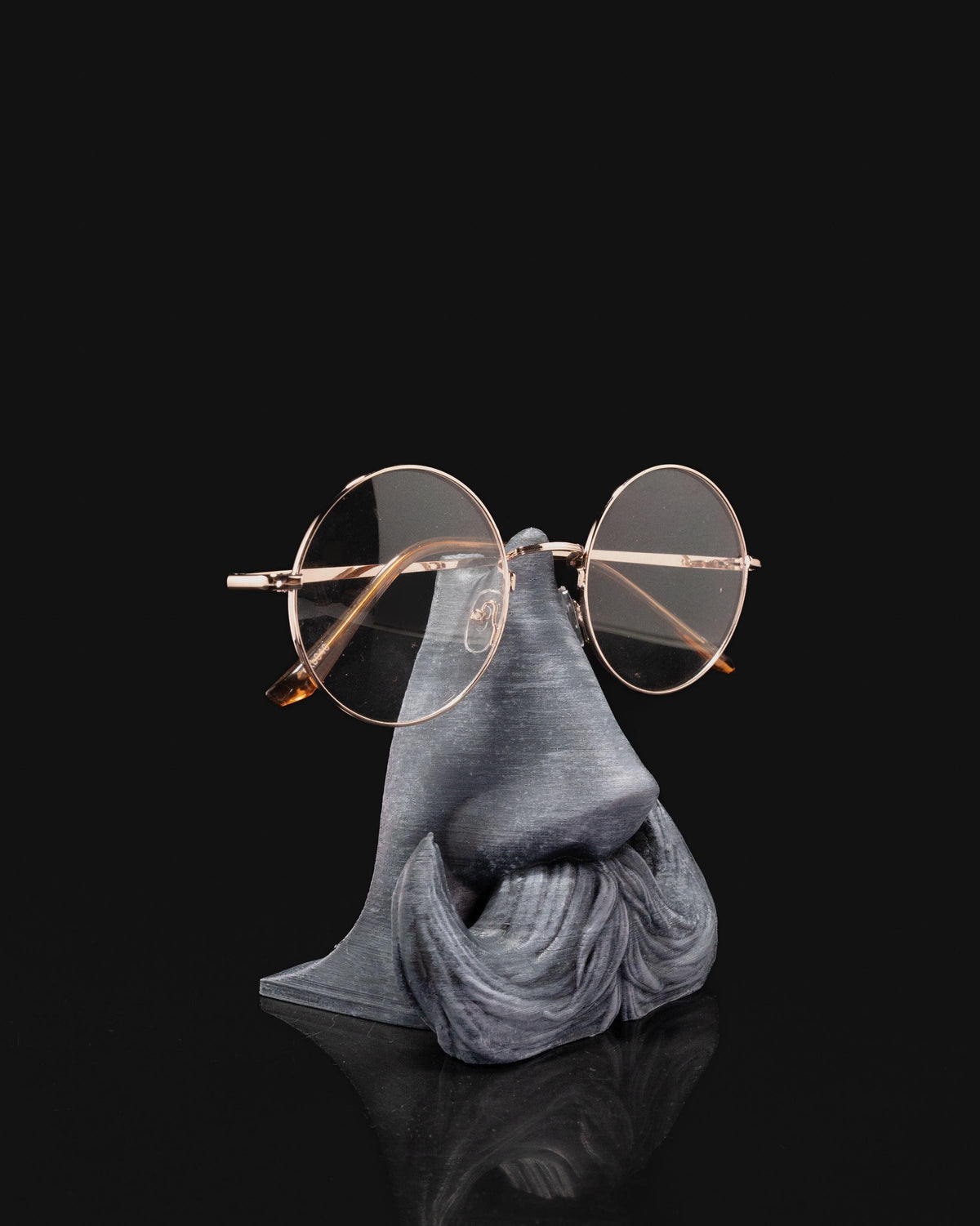 Funny Mustache Eyeglass Holder | 3D Printed Nose Stand - product image 5