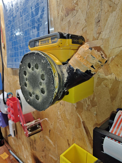 Random Orbital Sander Wall Mount Compatible with DeWalt DCW210 20V MAX – Tool Holder - product image 7