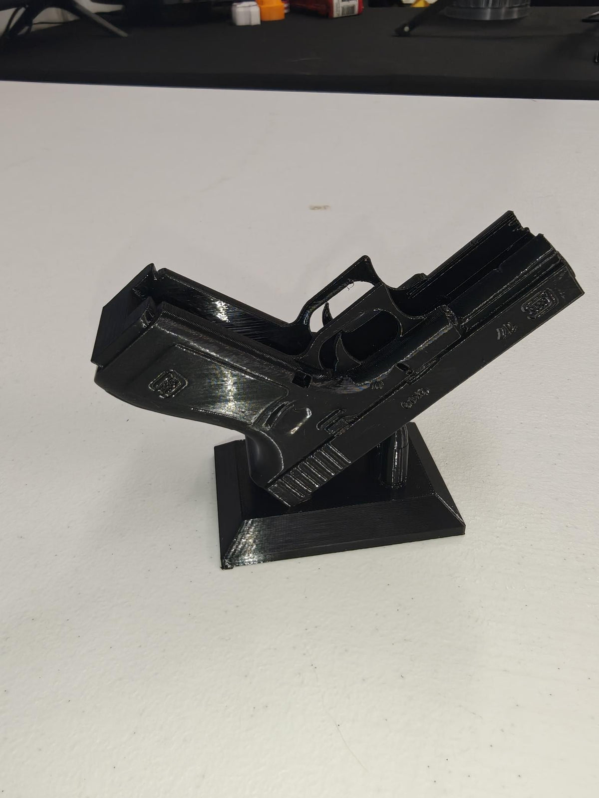 Glock Style Business Card Holder | Desk Display | Gun-Inspired Office Organizer | Custom Desk Decor Gift - product image 5