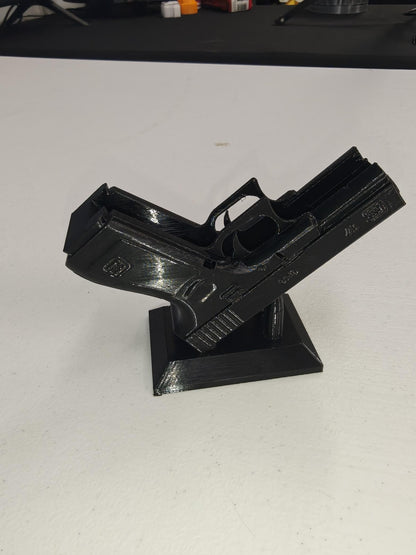 Glock Style Business Card Holder | Desk Display | Gun-Inspired Office Organizer | Custom Desk Decor Gift - product image 5