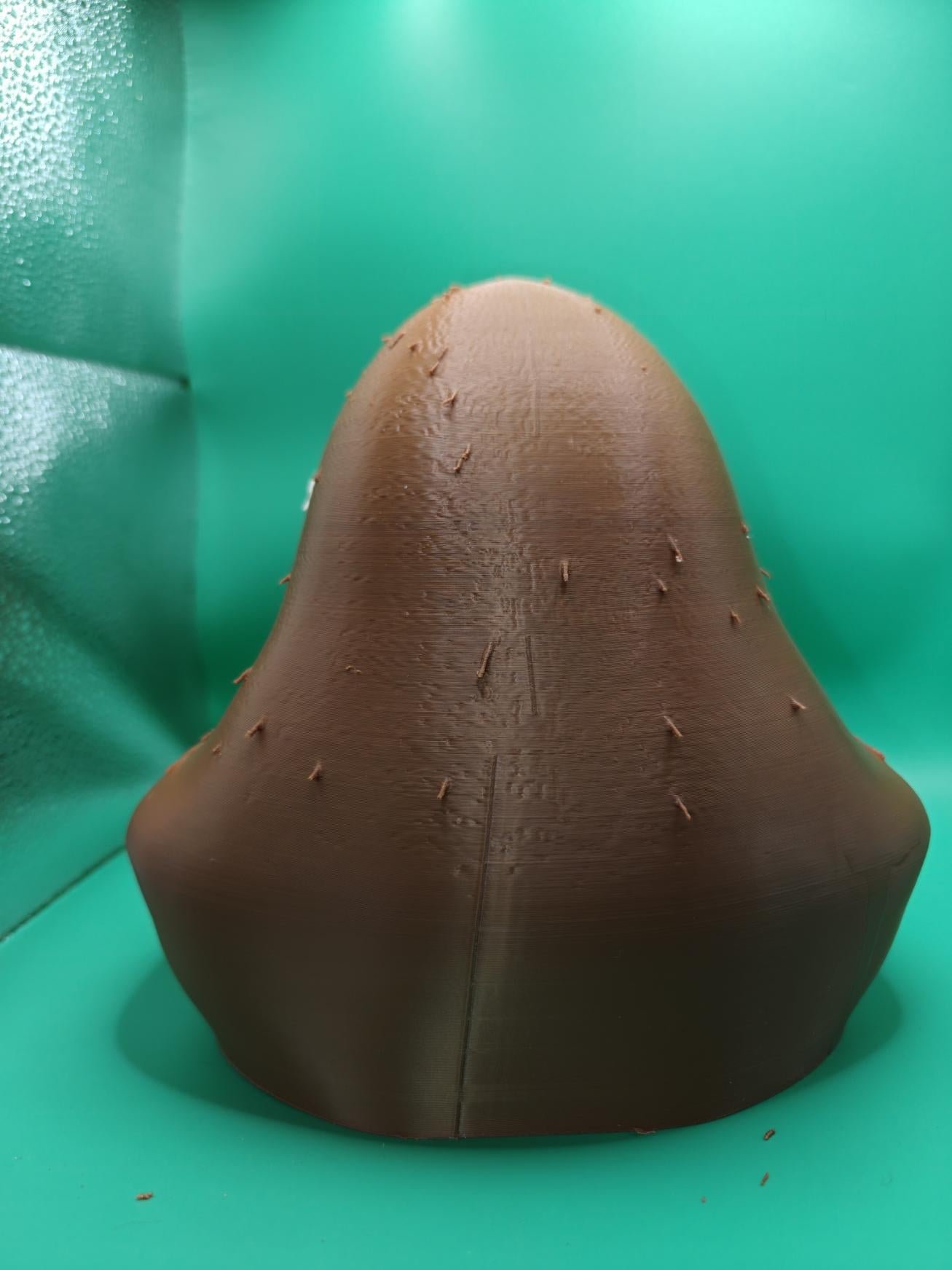 3D Printed Bigfoot Bust | Sasquatch Head Sculpture, Cryptid Decor