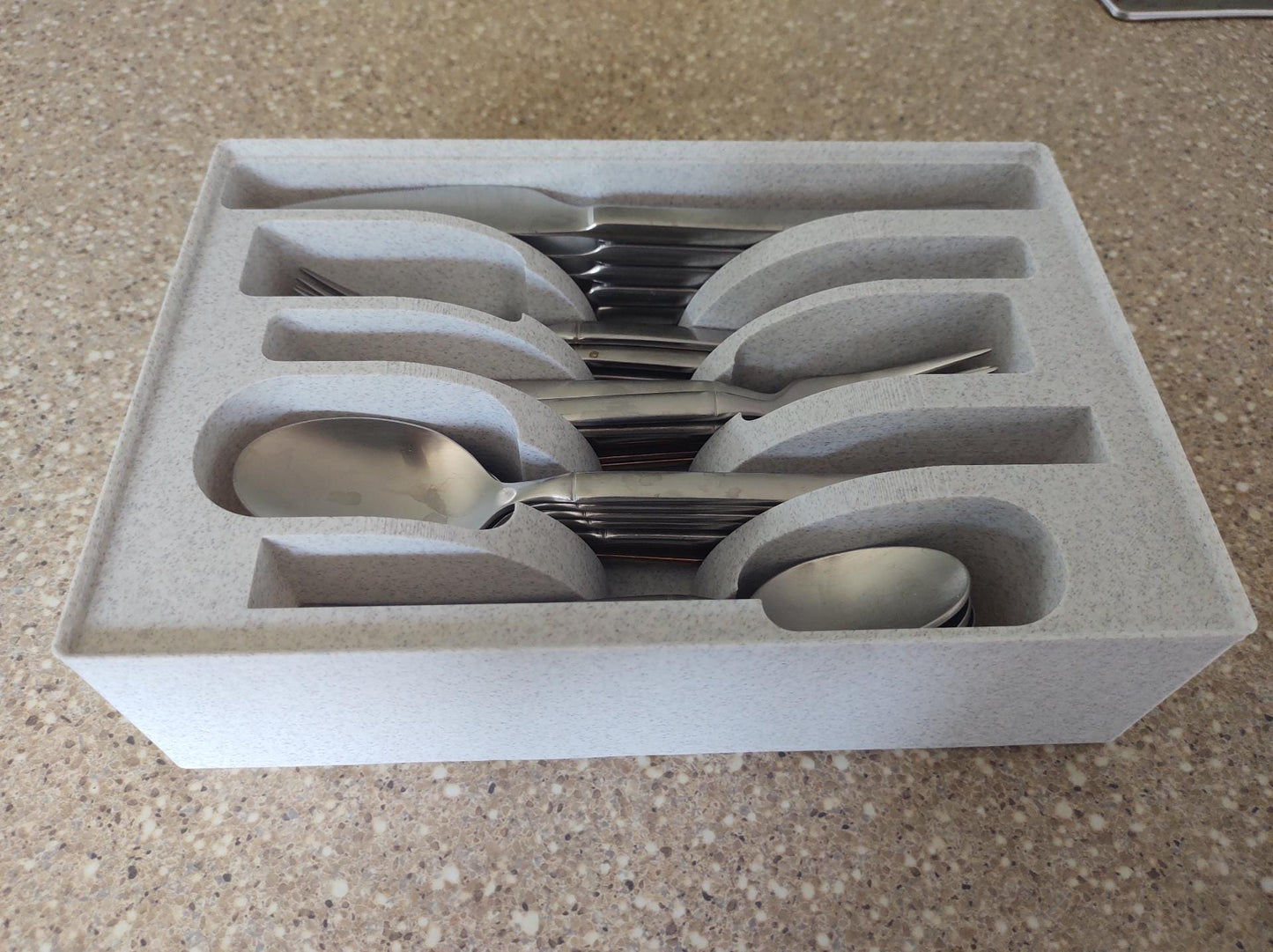 RV Silverware Tray – Compact Camper Drawer Organizer for Forks, Spoons and Knives - product image 1