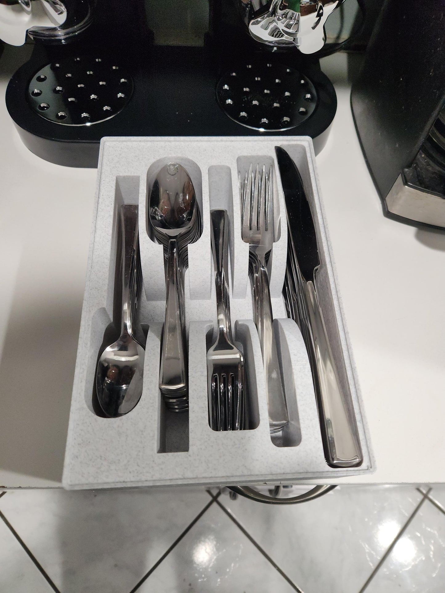 RV Silverware Tray – Compact Camper Drawer Organizer for Forks, Spoons and Knives - product image 5