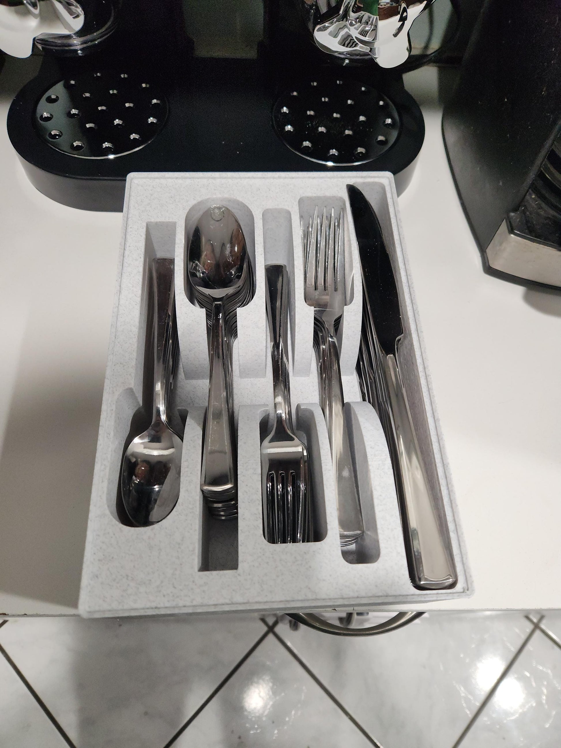 RV Silverware Tray – Compact Camper Drawer Organizer for Forks, Spoons and Knives - product image 5