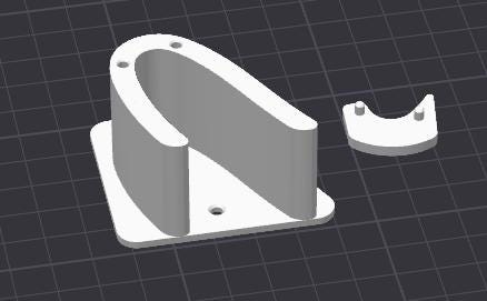 Dog Leash Wall Holder – Retractable Leash Hook, 3D Printed Entryway Pet Organizer - product image 3