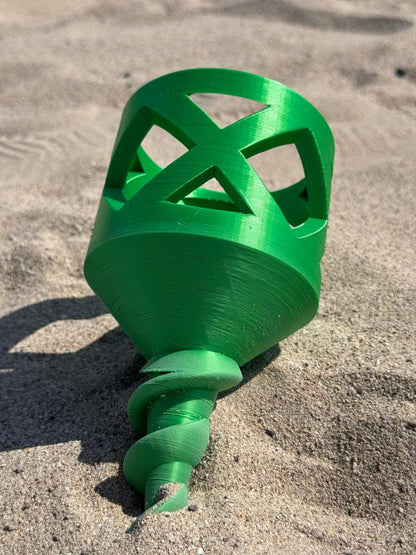 3D Printed Sand Drink Holder, Beach Cup Spike Stand, Outdoor Can Holder - product image 5