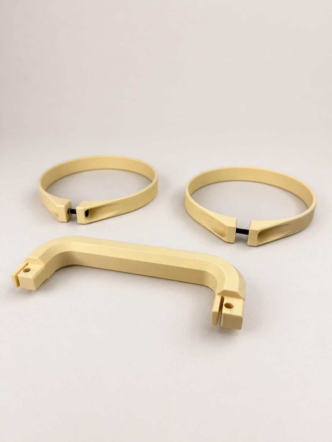 3D Printed Handle for Stanley Quencher 40 oz Tumbler, Replacement Grip Kit - product image 3