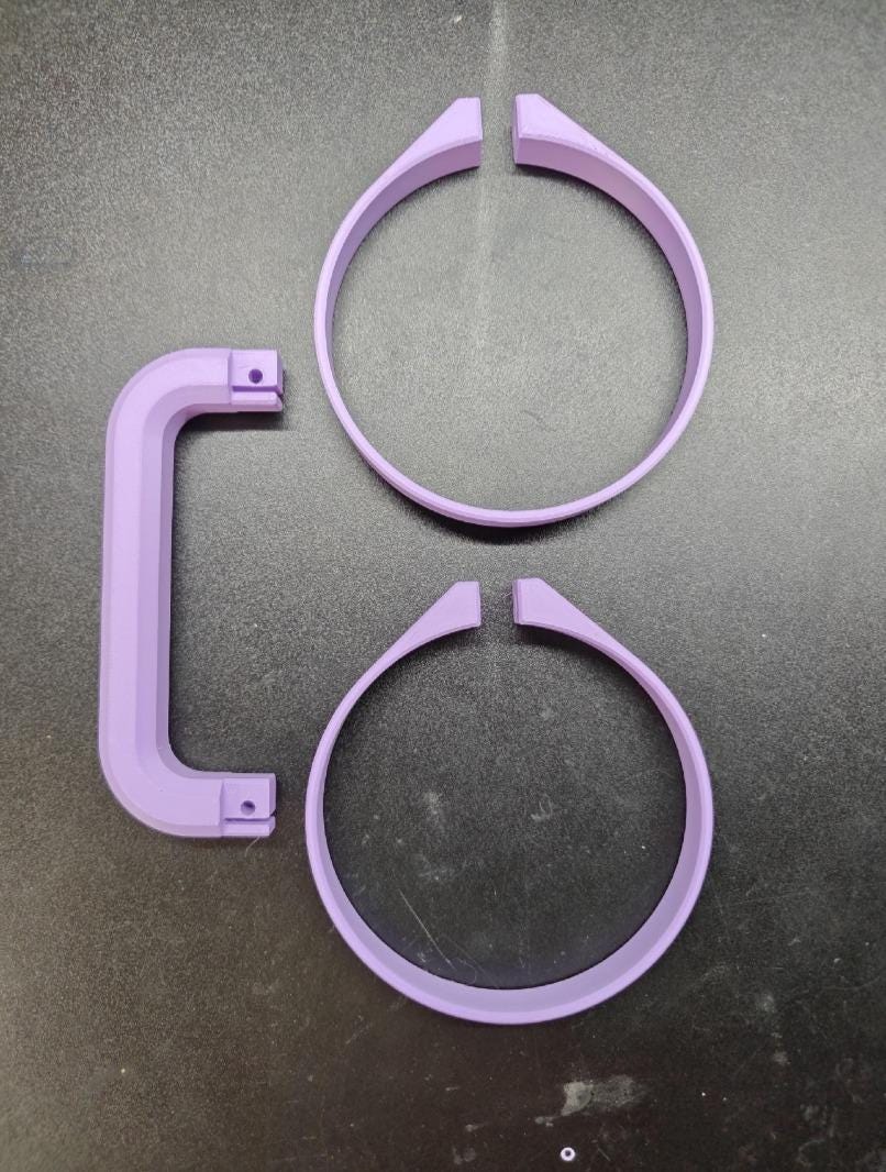 3D Printed Handle for Stanley Quencher 40 oz Tumbler, Replacement Grip Kit - product image 4