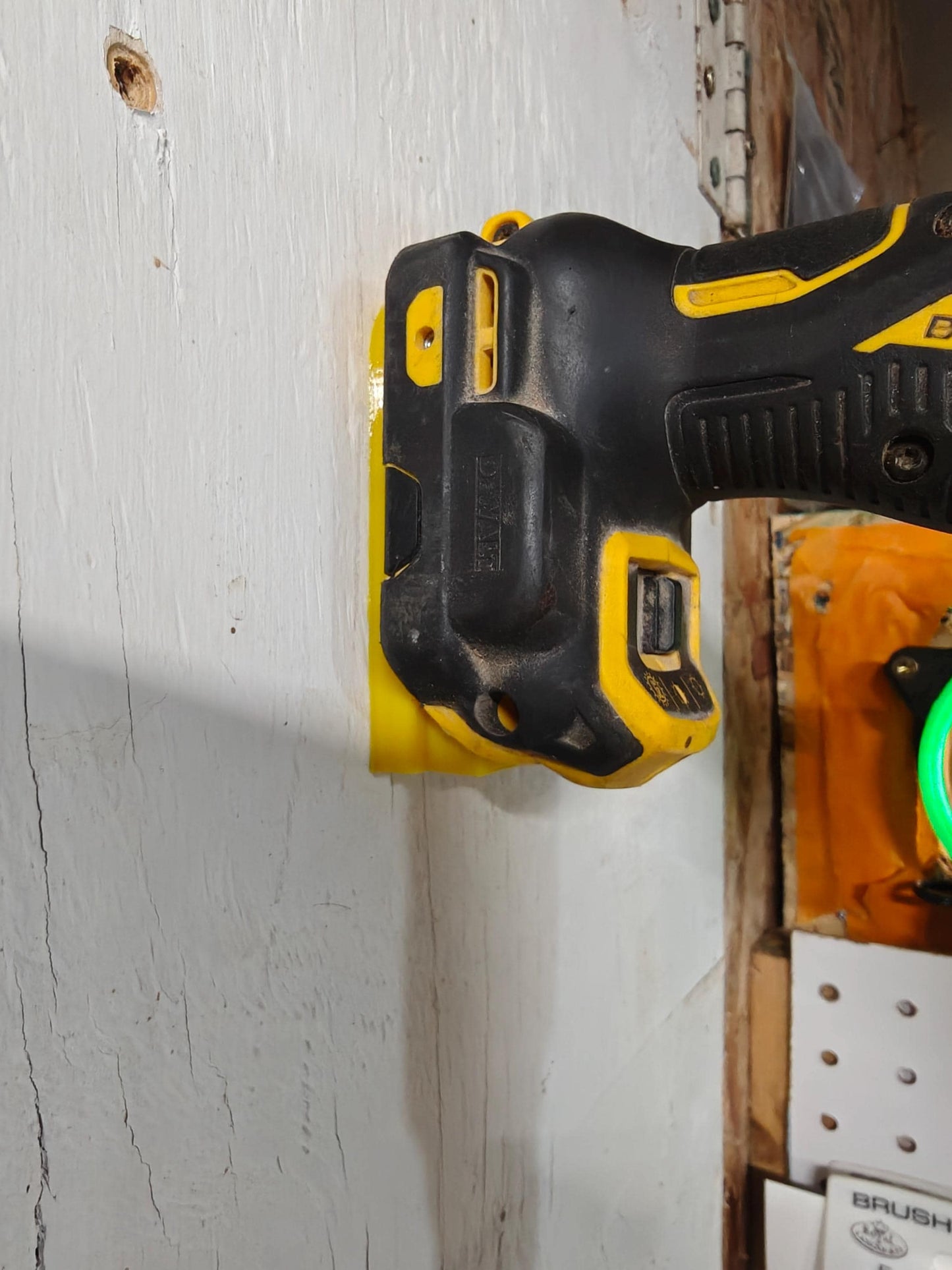 Power Tool Wall Mount Compatible with DeWalt 20V MAX & 60V FLEXVOLT – Drill and Impact Driver Holder - product image 1