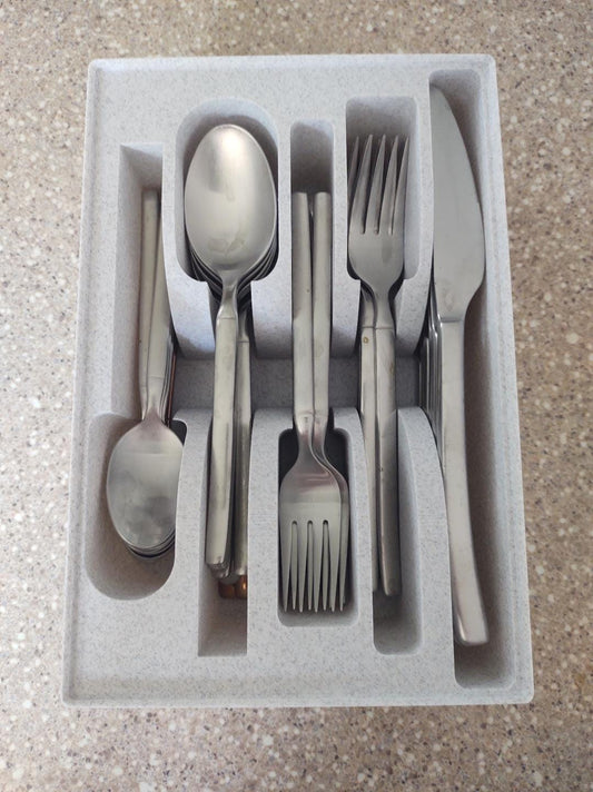 RV Silverware Tray – Compact Camper Drawer Organizer for Forks, Spoons and Knives - product image 2
