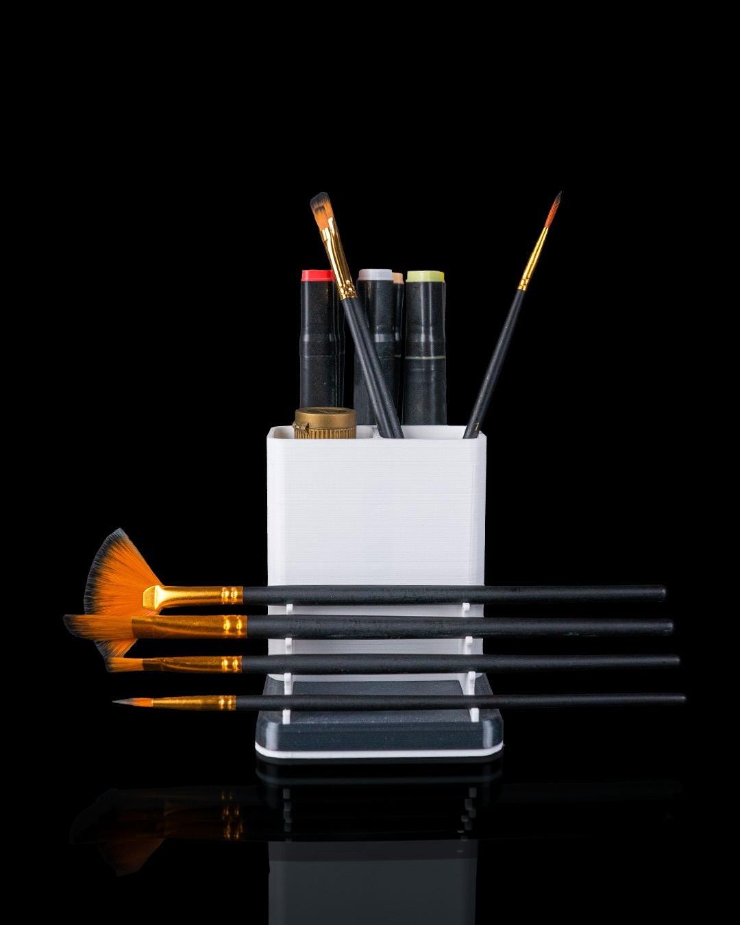 Painter's Tools Desk Organizer, Paint Brush Holder, Marker Storage Caddy - product image 2