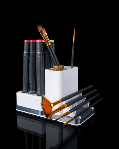 Painter's Tools Desk Organizer, Paint Brush Holder, Marker Storage Caddy - product image 1