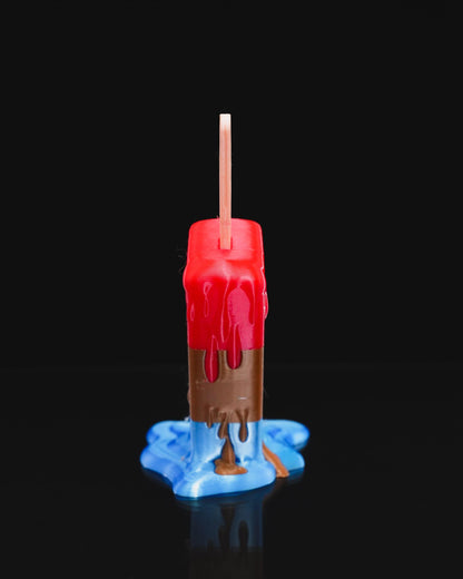 Melting Ice Cream Door Stopper, Popsicle Doorstop, 3D Printed Novelty Door Wedge, Fun Home Decor, Unique Housewarming Gift