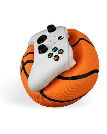 Swish Basketball Controller Holder Compatible with Xbox & PS5 Controllers, 3D Printed Gaming Stand, Gamer Desk Decor