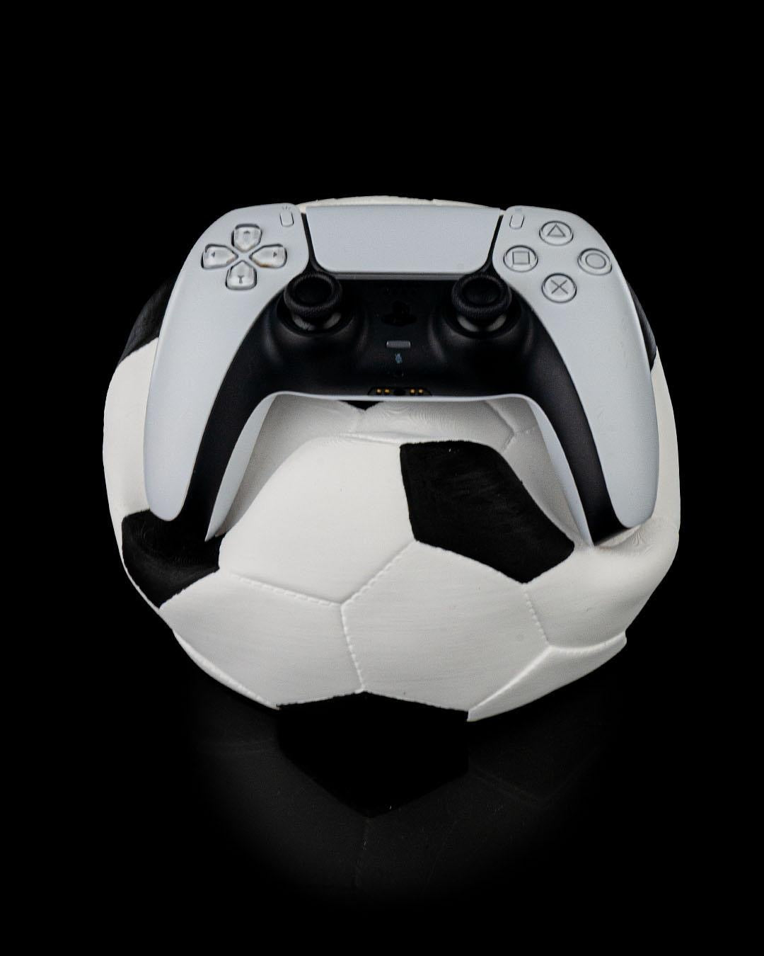 Soccer Ball Controller Holder, 3D Printed Gaming Stand for Xbox/PS5 Controllers - product image 1