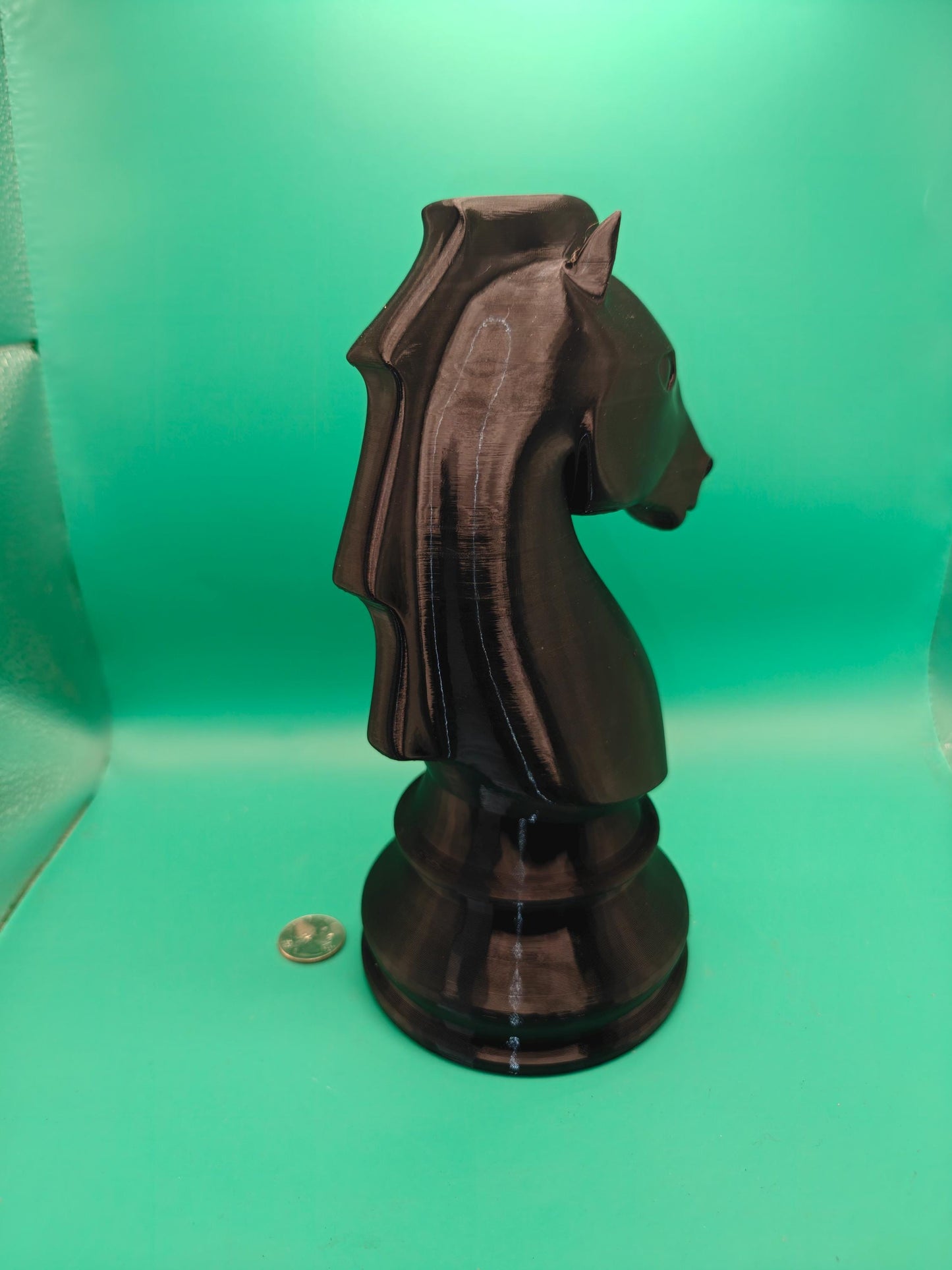 Giant Chess Piece Decor – 10 Inch Black King, Queen, Knight, Rook, Bishop or Pawn - product image 3