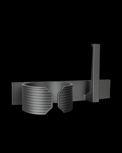 Under Cabinet Cup Holder Rail, 3D Printed Mug Rack, Under Shelf Tumbler Organizer, Space Saving Kitchen Storage, No Drill Coffee Mug Hanger