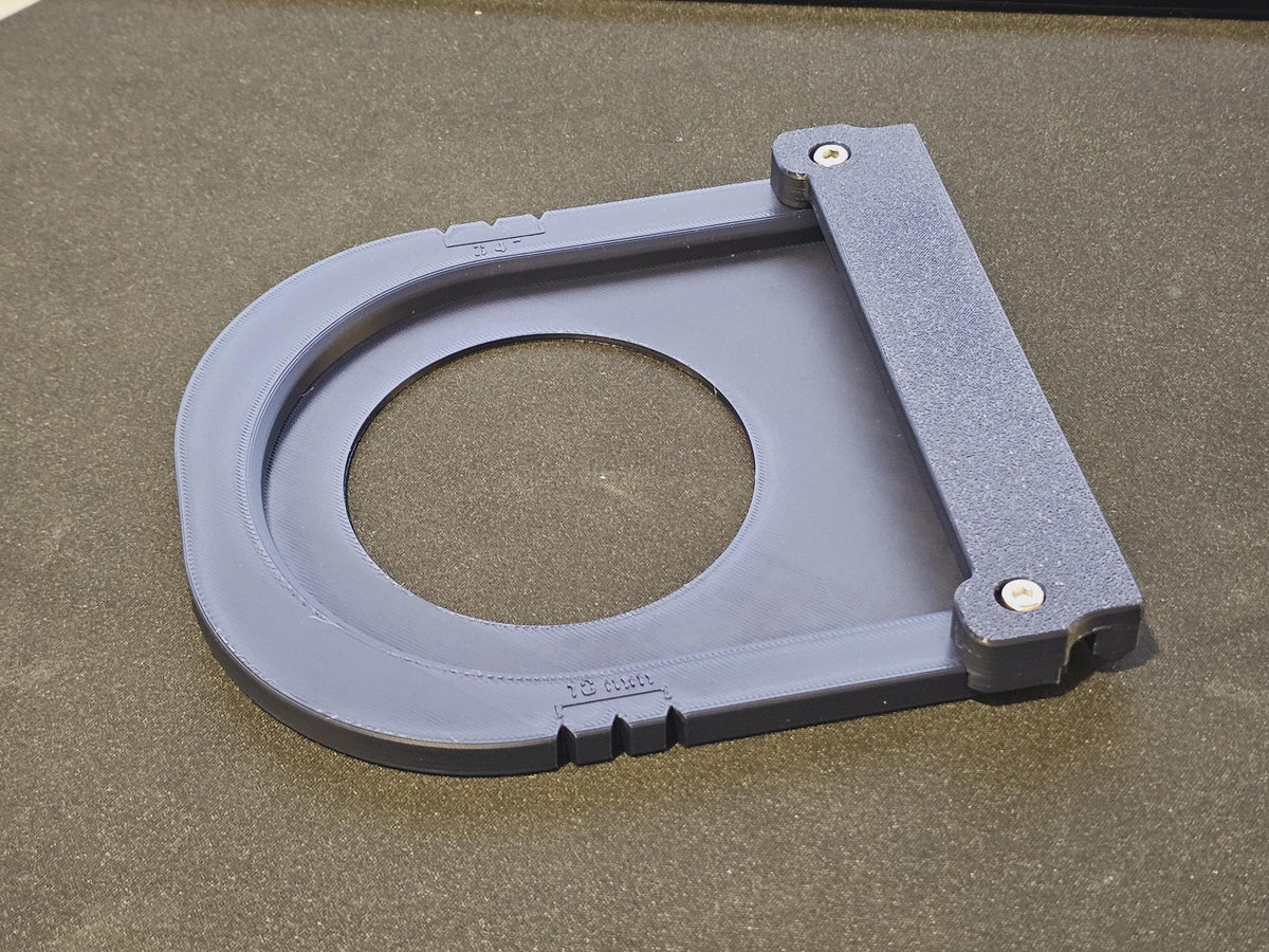 Track Adapter for DeWalt DCW600 Router | Fits Makita and Festool Guide Rails | PETG 3D Printed Router Accessory
