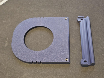 Track Adapter for DeWalt DCW600 Router | Fits Makita and Festool Guide Rails | PETG 3D Printed Router Accessory